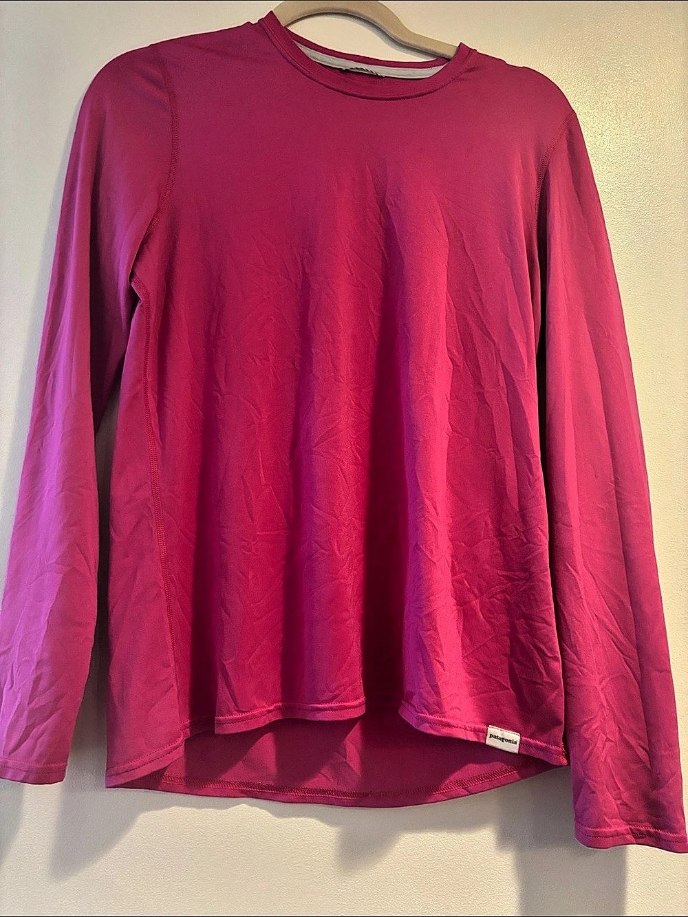 Japanese Patagonia Capilene 1 Silkweight Crew Long Sleeve Top